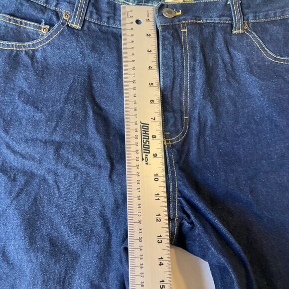 Red Head Men Jeans size 40x34 Blue Mid Rise Straight Leg Heavy Duty with Lining - Picture 5 of 11